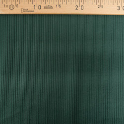 Tissu Velours Côtelé Coton Vert Sapin - Maison Klem