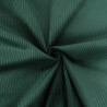 Tissu Velours Côtelé Coton Vert Sapin - Maison Klem