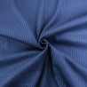 Tissu Velours Côtelé Coton Indigo - Maison Klem