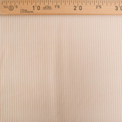 Tissu Velours Côtelé Coton Beige - Maison Klem