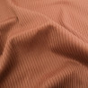 Tissu Velours Côtelé Coton Café - Maison Klem