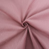 Tissu Velours Côtelé Coton Vieux Rose - Maison Klem