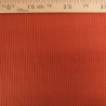 Tissu Velours Côtelé Coton Terracotta - Maison Klem
