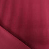 Tissu Velours Côtelé Coton Bordeaux - Maison Klem