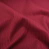 Tissu Velours Côtelé Coton Bordeaux - Maison Klem