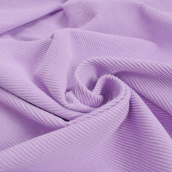 Velours 500 Raies Glycine - Maison Klem