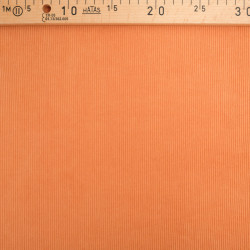 Velours 500 Raies Caramel - Maison Klem