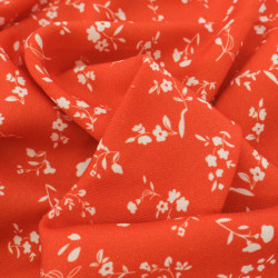 Twill Viscose May Mandarine - Maison Klem