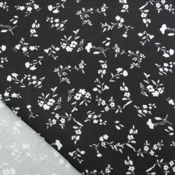 Twill Viscose May Noir - Maison Klem