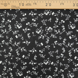 Twill Viscose May Noir - Maison Klem