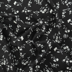 Twill Viscose May Noir - Maison Klem