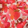 Twill Viscose Pavot Rouge Orange - Maison Klem