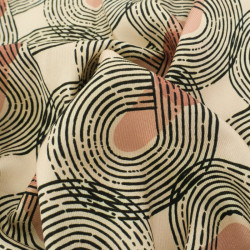 Twill Viscose Psyche Cappuccino - Maison Klem