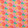Twill Viscose Flower Power Multicolore - Maison Klem