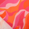 Twill Viscose Paola Rose Orange - Maison Klem
