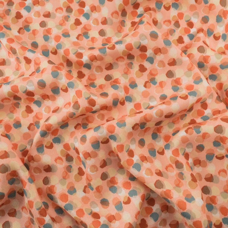 Twill Viscose Selma Rose - Maison Klem