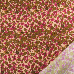 Twill Viscose Lucia Kaki Violine - Maison Klem