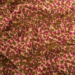 Twill Viscose Lucia Kaki Violine - Maison Klem