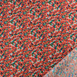 Twill Viscose Flowy Cerise - Maison Klem