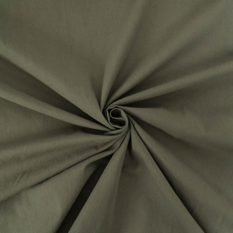 Tissu Coton Dolce Kaki - Maison Klem