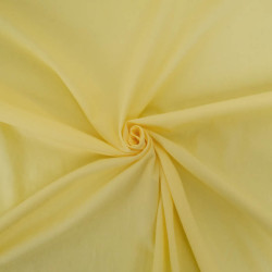 Tissu Coton Dolce Jaune - Maison Klem