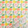 Popeline de Coton Mila Hibiscus Multicolore - Maison Klem