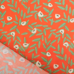 Voile de Coton Mila Tea Time Clémentine - Maison Klem