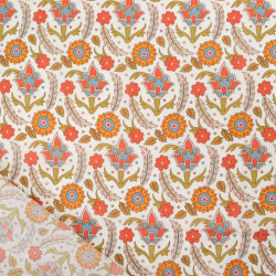 Voile de Coton Mila Esprit Indienne - Maison Klem