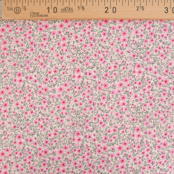 Voile de Coton Mila Pink Collection Mini Rose - Maison Klem