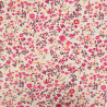 Popeline de Coton Mila Pink Collection Naturel - Maison Klem