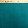 Velours 500 Raies Oeko-Tex bleu canard