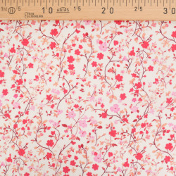 Voile de Coton Mila Pink Collection Fleur du Japon - Maison Klem