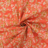 Popeline de Coton Mila Millie Tangerine - Maison Klem