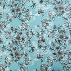 Popeline de Coton Mila Millie Céladon - Maison Klem