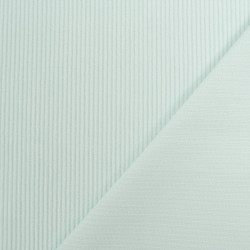 Velours 500 Raies Bleuté Pâle - Maison Klem