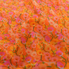 Voile de Coton Mila Corolle Orange - Maison Klem