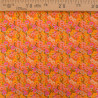 Popeline de Coton Mila Corolle Orange - Maison Klem
