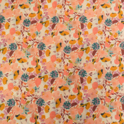 Voile de Coton Mila Sue Rose - Maison Klem