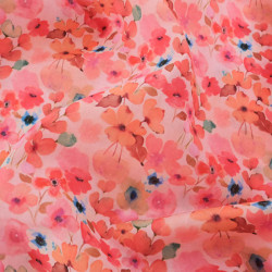 Popeline de Coton Mila Ida Rose - Maison Klem