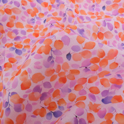 Voile de Coton Mila Olga Orchidée - Maison Klem