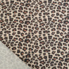 Tissu Jersey de Coton Mini Léopard Fond Beige - Maison Klem