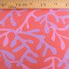 Tissu Jersey de Coton Coraux Corail et Mauve - Maison Klem