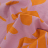 Tissu Jersey de Coton Mona Mauve et Ocre - Maison Klem
