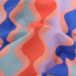 Tissu Jersey de Coton Alba Multicolore - Maison Klem