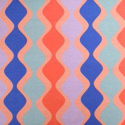 Tissu Jersey de Coton Alba Multicolore - Maison Klem