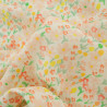 Viscose Impression Digitale Mini Fleurs Jaunes - Maison klem