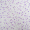 Viscose Impression Digitale Fleurs Violettes Vintages - Maison Klem