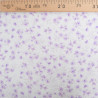 Viscose Impression Digitale Fleurs Violettes Vintages - Maison Klem