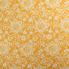 Viscose Impression Digitale Ethnique Floral Moutarde - Maison Klem
