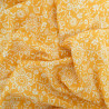 Viscose Impression Digitale Ethnique Floral Moutarde - Maison Klem